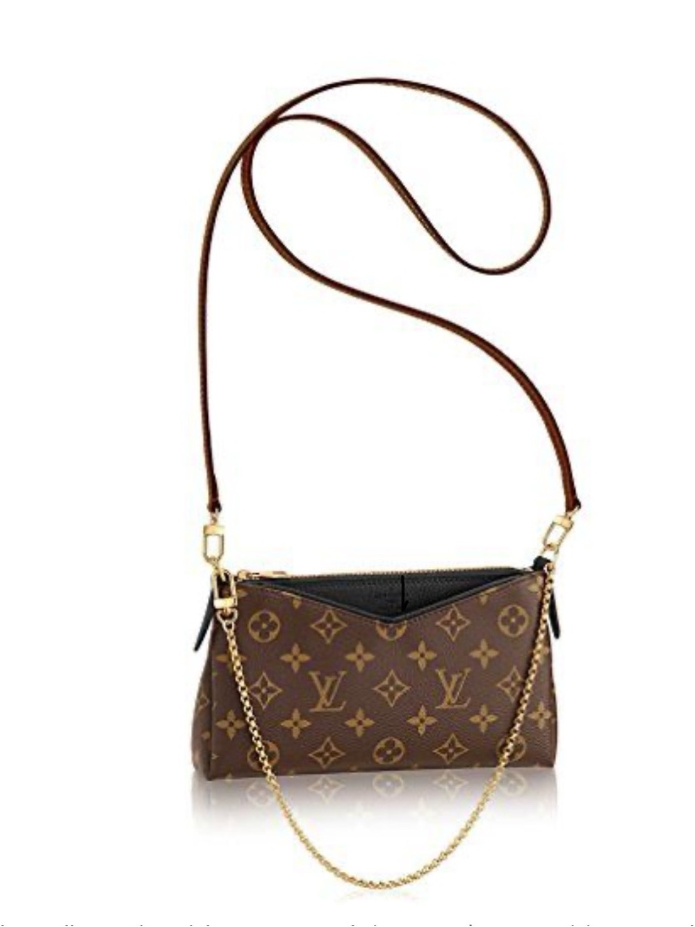 Louis Vuitton Monogram Canvas Pallas BB with Gold Hardware. Excellent Preloved
